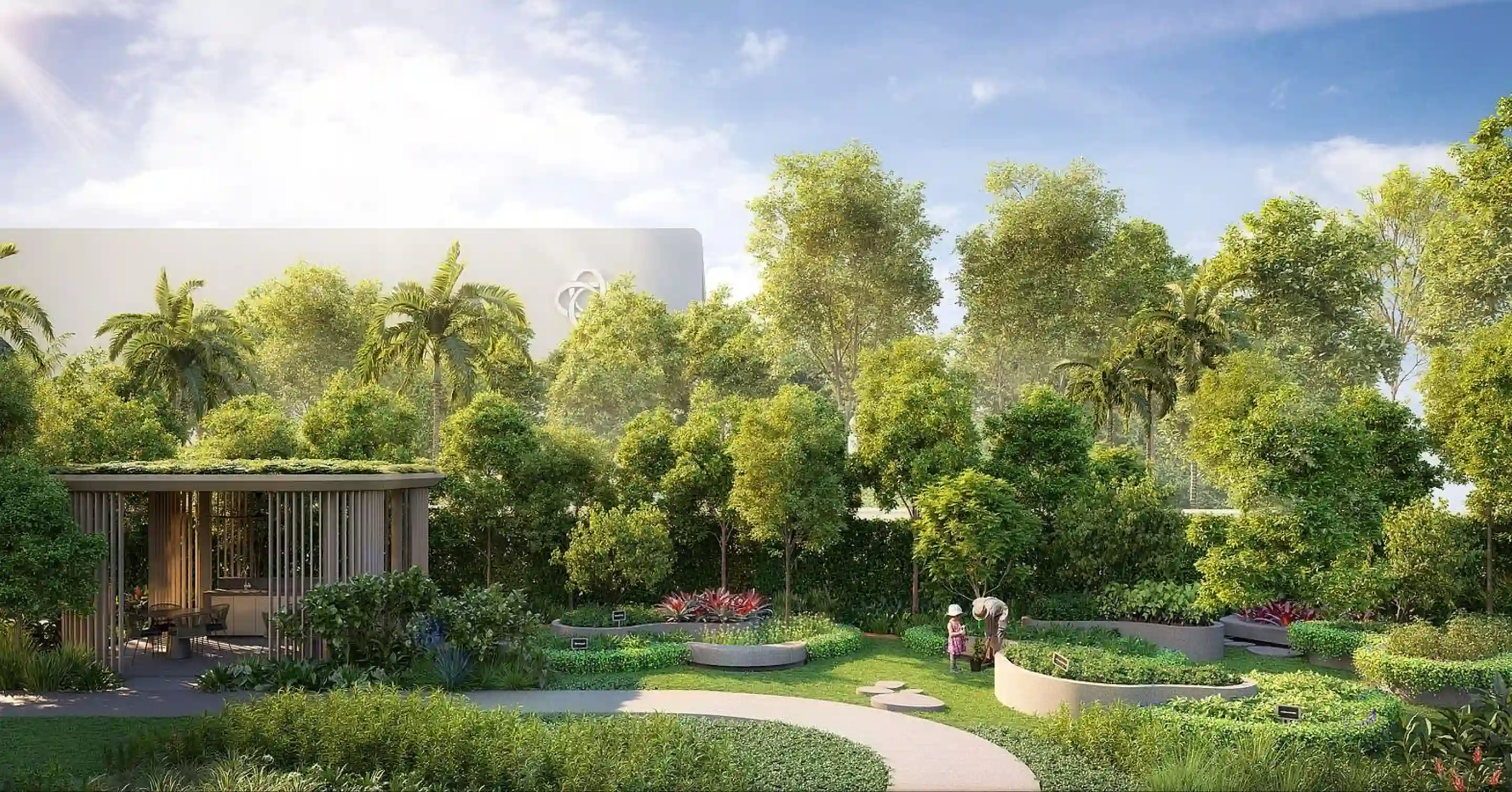 Urban Farm: A community urban farm where residents can participate in gardening, grow their own plants, and connect with nature within the Hillhaven grounds.
